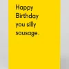 Twin Pines Birthday|Birthday Cards*Personalised Silly Sausage Birthday Card | Ohh Deer