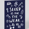 Ohh Deer New Arrival*Personalised Sleep is for the Weak New Baby Card |