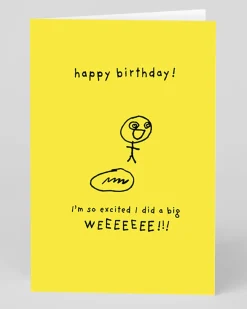 Ohh Deer Birthday|Birthday Cards*Personalised So Excited I Did a Big Wee Birthday Card |