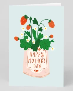 Ohh Deer Mother's Day|Mother's Day Cards*Personalised Strawberry Plant Mother's Day Card |