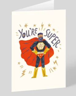 Emily Doliner Father's Day|Birthday*Personalised Super Dad Father's Day Card | Ohh Deer