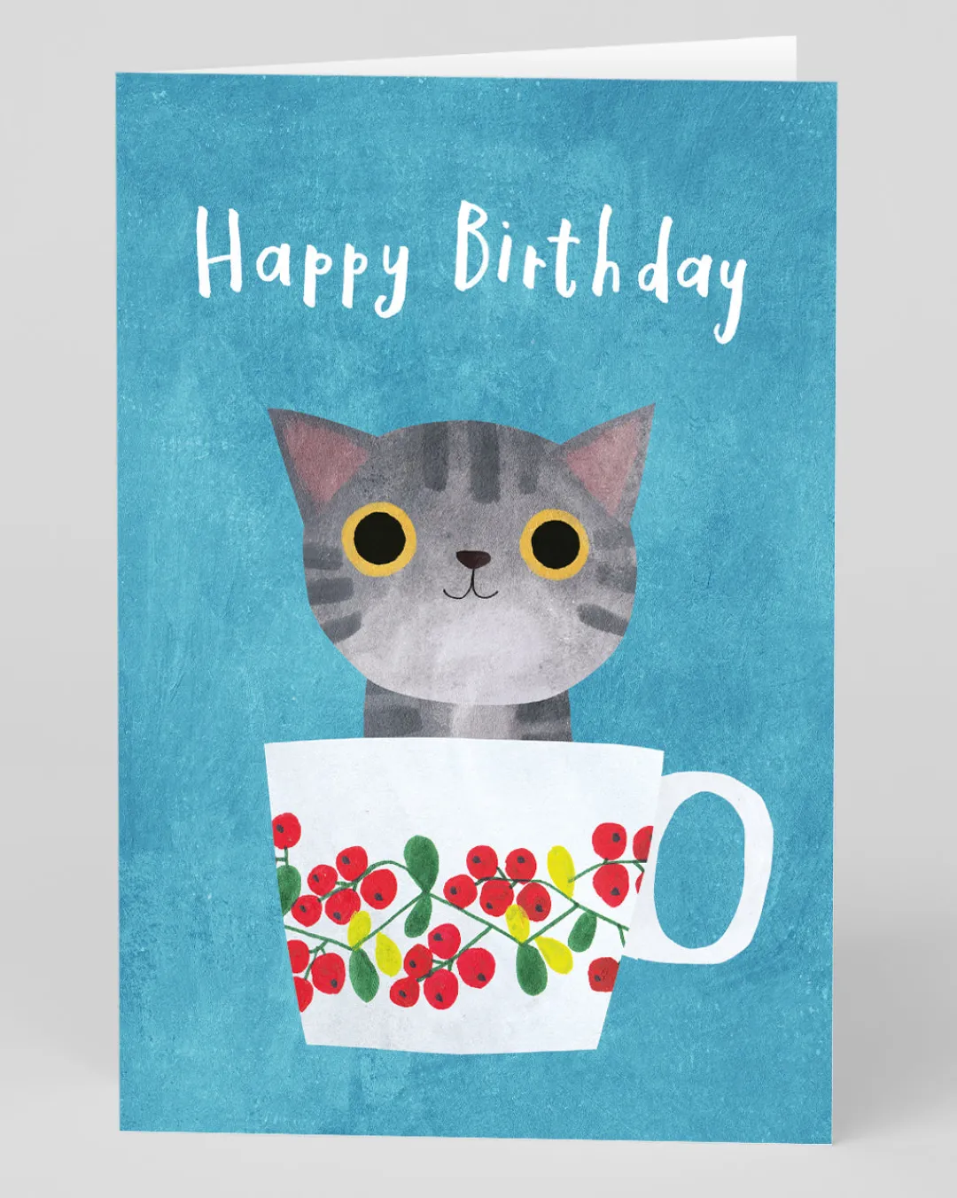 Angela Rozelaar Birthday|Birthday Cards*Personalised Teacup Kitten Birthday Card | Ohh Deer