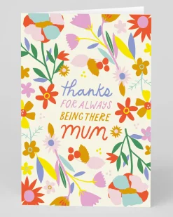 Emily Doliner Mother's Day|Birthday*Personalised Thanks For Always Being There Mum Greeting Card | Ohh Deer