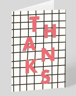 Ohh Deer Thank You*Personalised Thanks Grid Greeting Card |