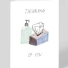 Ohh Deer Valentine's Day|Anniversary*Personalised Thinking of You Tissue Box Greeting Card |