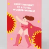 Stormy Knight Birthday|Birthday Cards*Personalised Total Wonder Woman Birthday Card