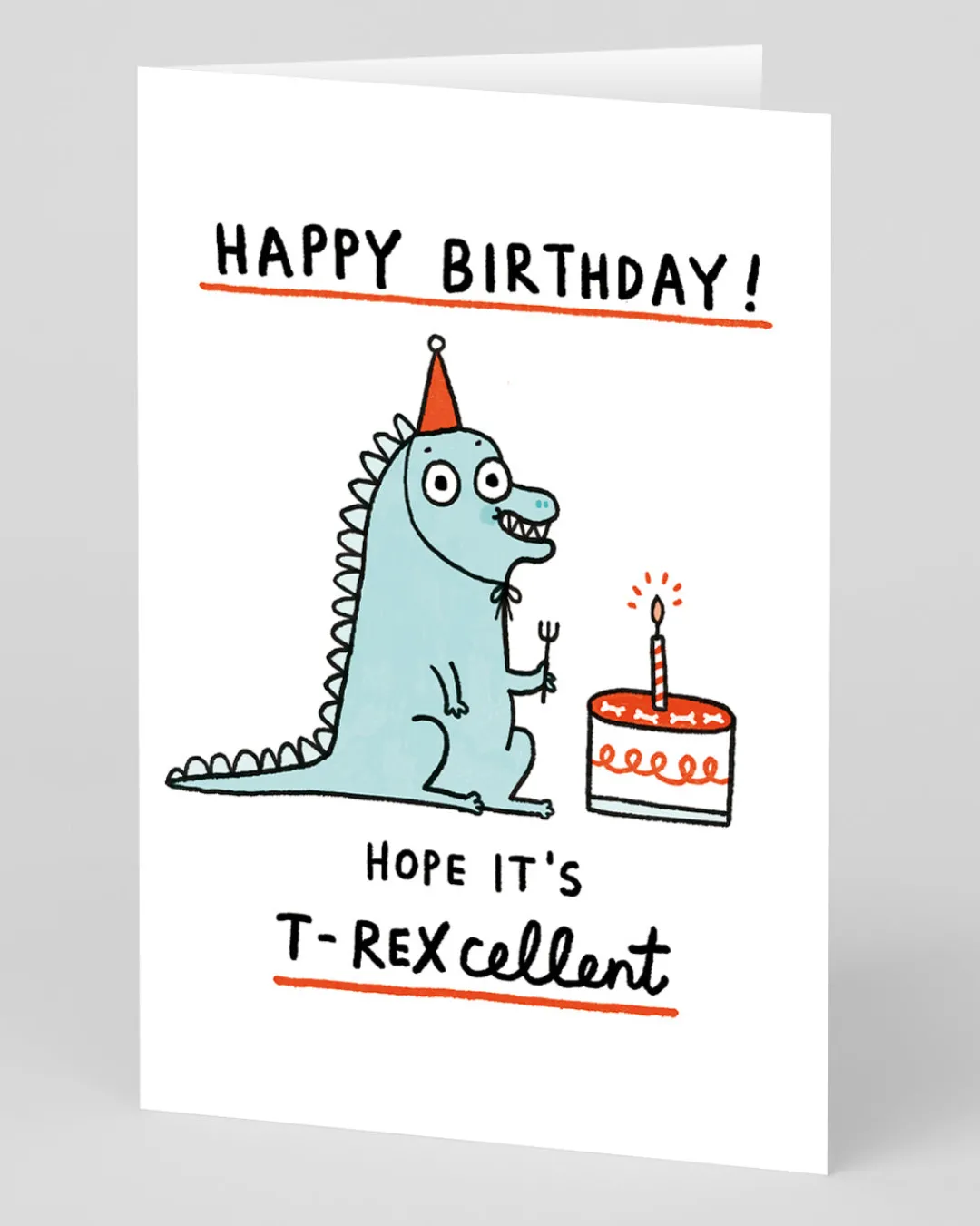 Gemma Correll Birthday|Birthday Cards*Personalised T-Rexcellent Birthday Card | Just £3.50 | Ohh Deer