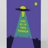 Betiobca Valentine's Day|Anniversary*Personalised UFO Take Me To Your Bedroom Greeting Card | Ohh Deer
