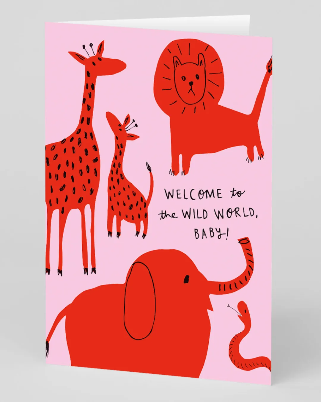 Badger u0026 Burke Congratulations|New Arrival*Personalised Wild World Greeting Card | Ohh Deer