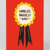 Badger u0026 Burke Father's Day|Birthday*Personalised World's Daddest Dad Greeting Card | Ohh Deer