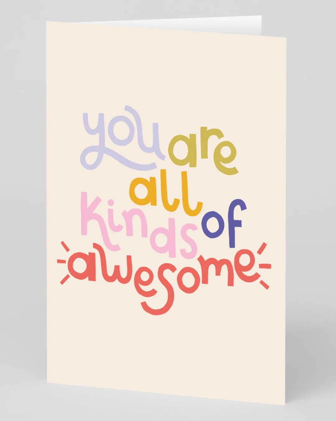 Raspberry Blossom Birthday|Birthday Cards*Personalised You Are All Kinds Of Awesome Greeting Card | Ohh Deer