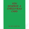Ohh Deer Christmas|Christmas Cards*Personalised You Deserve a Christmas Card |