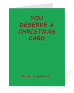 Ohh Deer Christmas|Christmas Cards*Personalised You Deserve a Christmas Card |