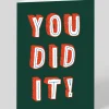 Betiobca Congratulations*Personalised You Did It! Congratulations Card | Ohh Deer