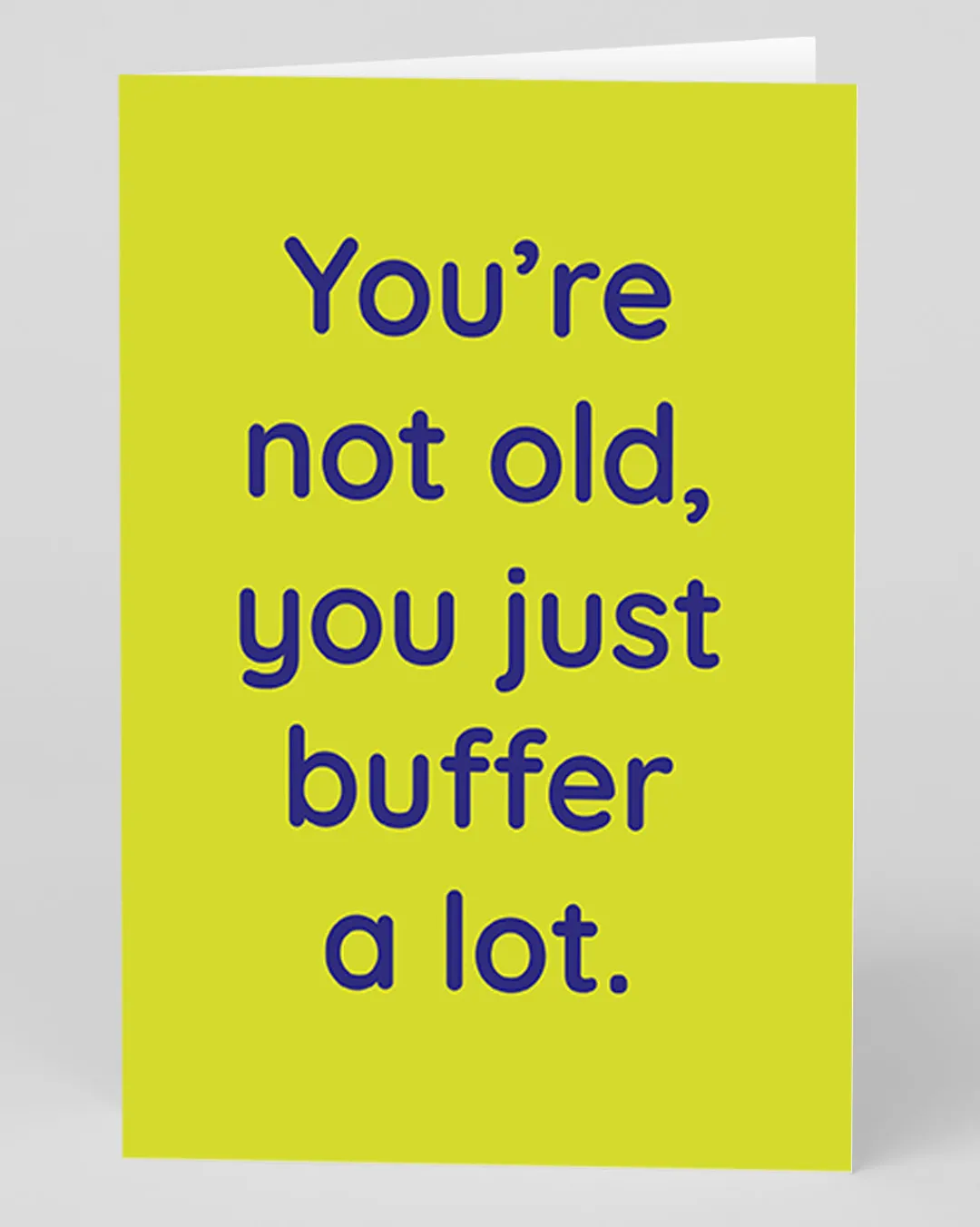 Barry Dunstall Birthday|Birthday Cards*Personalised You Just Buffer Greeting Card | Ohh Deer