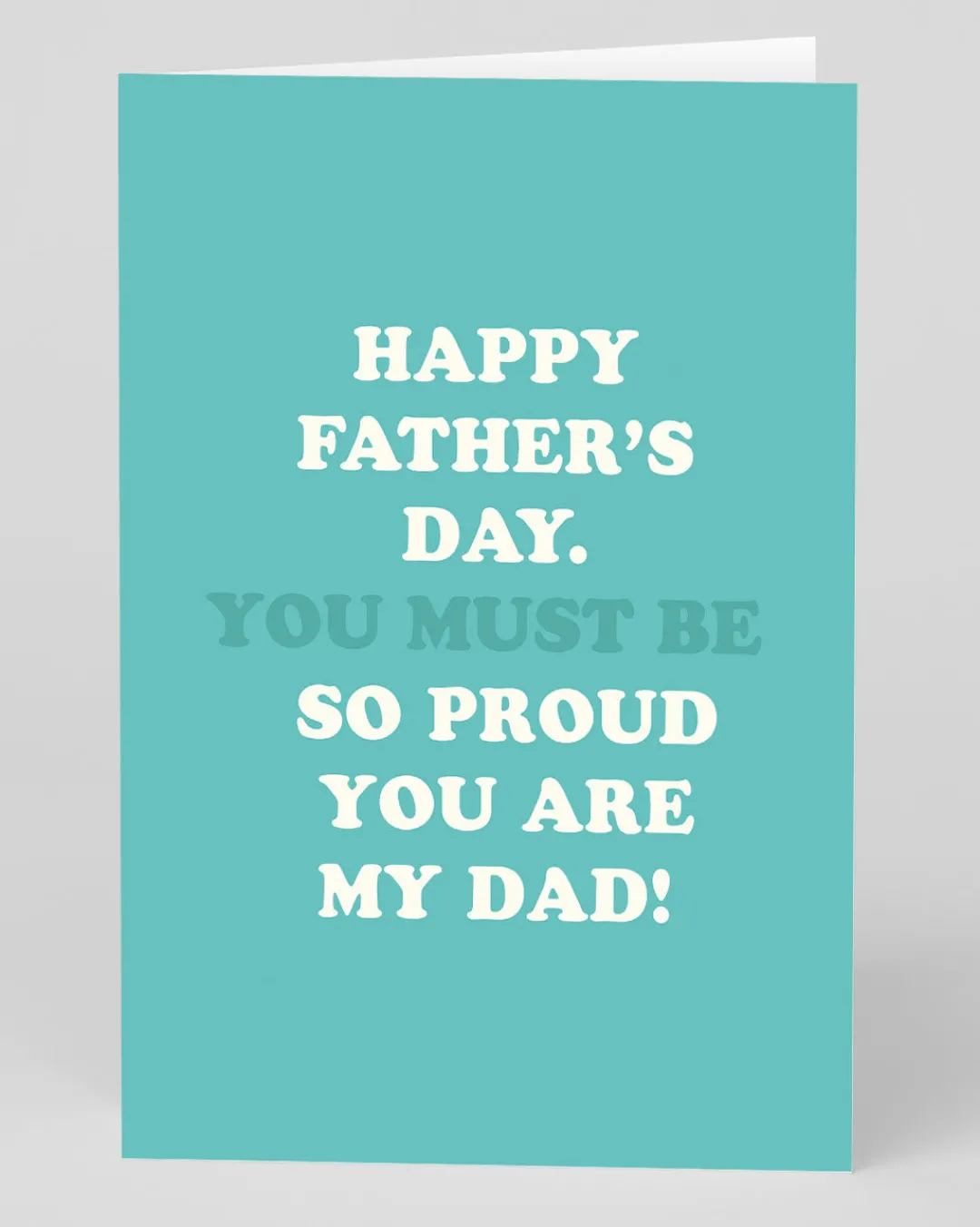 Ohh Deer Father's Day|Father's Day Cards*Personalised You Must Be So Proud You Are My Dad Father's Day Card |