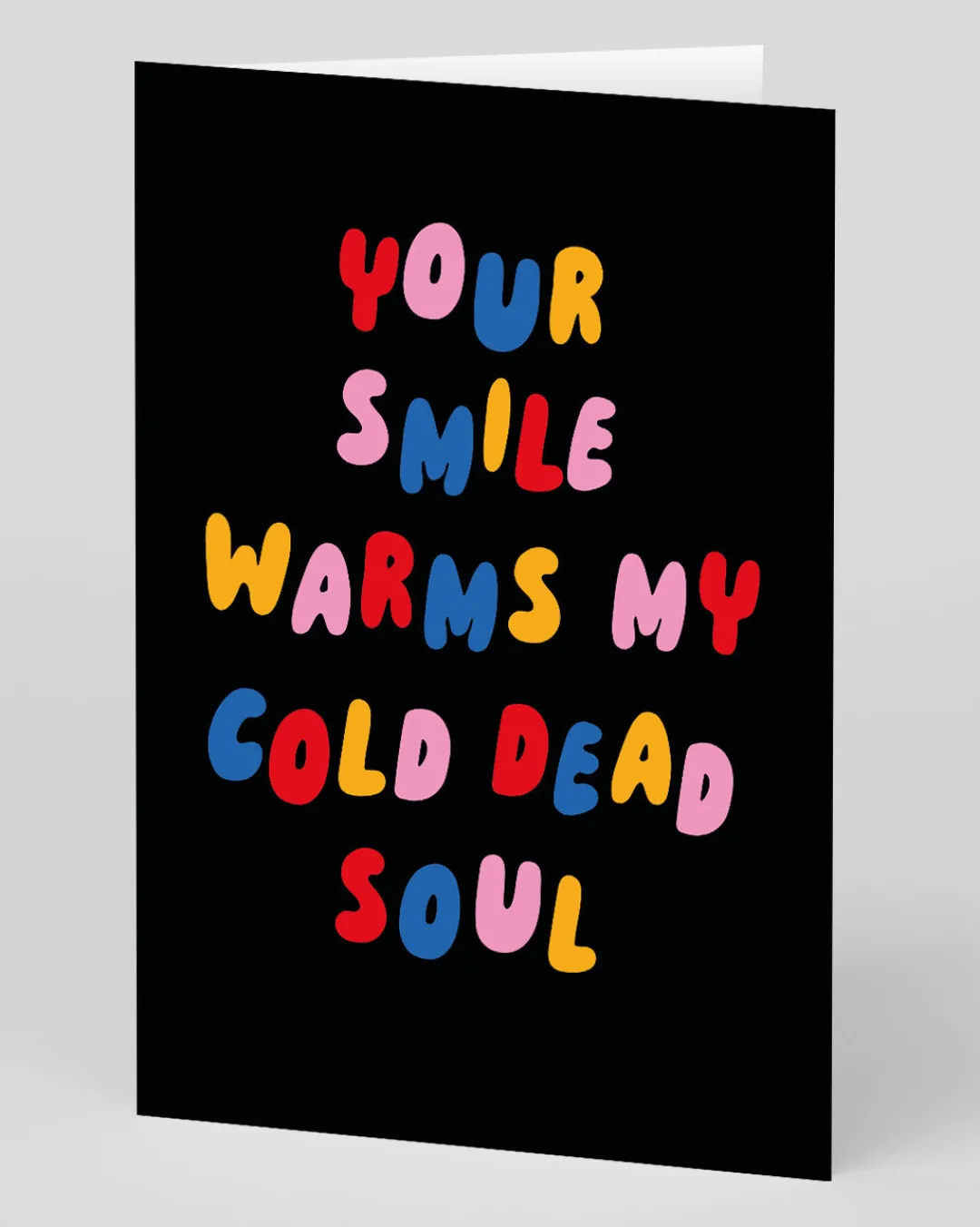 Betiobca Valentine's Day|Anniversary*Personalised Your Smile My Dead Soul Greeting Card | Ohh Deer