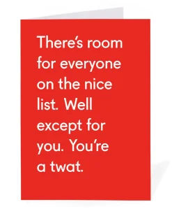 Ohh Deer Christmas|Christmas Cards*Personalised You're A Twat Christmas Card |