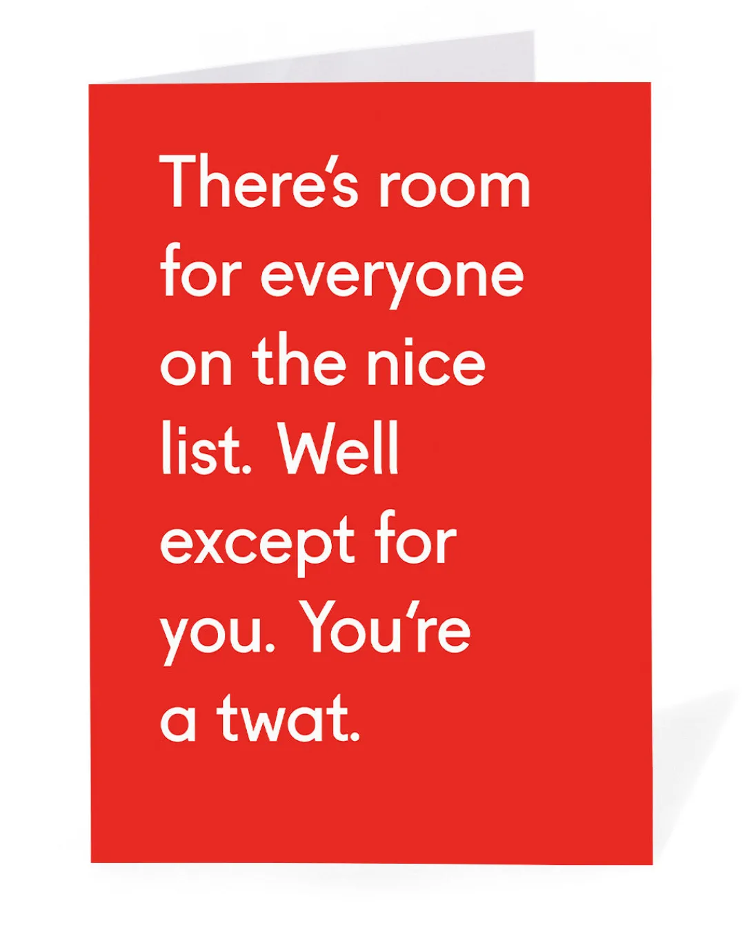Ohh Deer Christmas|Christmas Cards*Personalised You're A Twat Christmas Card |