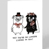 Gemma Correll Congratulations|Wedding*Personalised You're No Longer Living In Sin Wedding Card | Ohh Deer