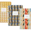 Vu0026A Premium Notebooks|Stationery Gifts*Playful Geometrics | 3 Pack of A5 Notebooks