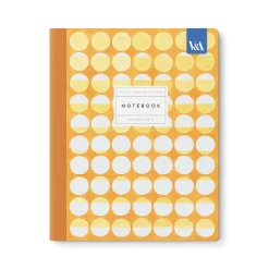 Vu0026A Notebooks Under £10|Stationery Gifts*Playful Geometrics Yellow Eclipse Premium Exercise Book