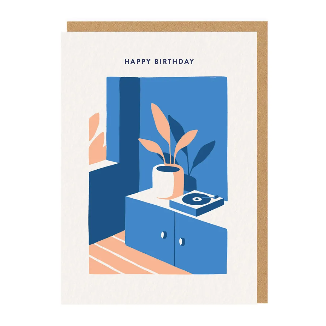 Miles Tewson Birthday Cards*Record Player Birthday Card | Ohh Deer