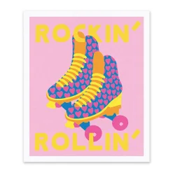 Mélanie Johnsson Prints*Rockin' Rollin' Riso Print (12x10)