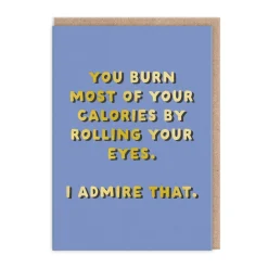 Ohh Deer Birthday Cards*Rolling Your Eyes Greeting Card