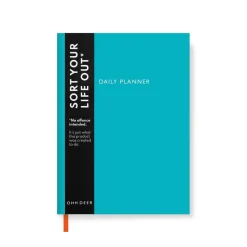 Ohh Deer Daily Planners|Stationery Gifts*Sea Teal Daily Planner | Journal |
