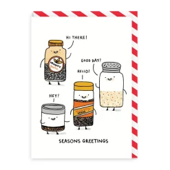 Gemma Correll Christmas Cards*Seasons Greetings Christmas Card - | Ohh Deer