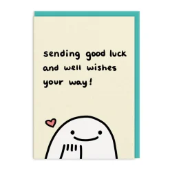 Beth Evans Good Luck*Sending You Luck Greeting Card