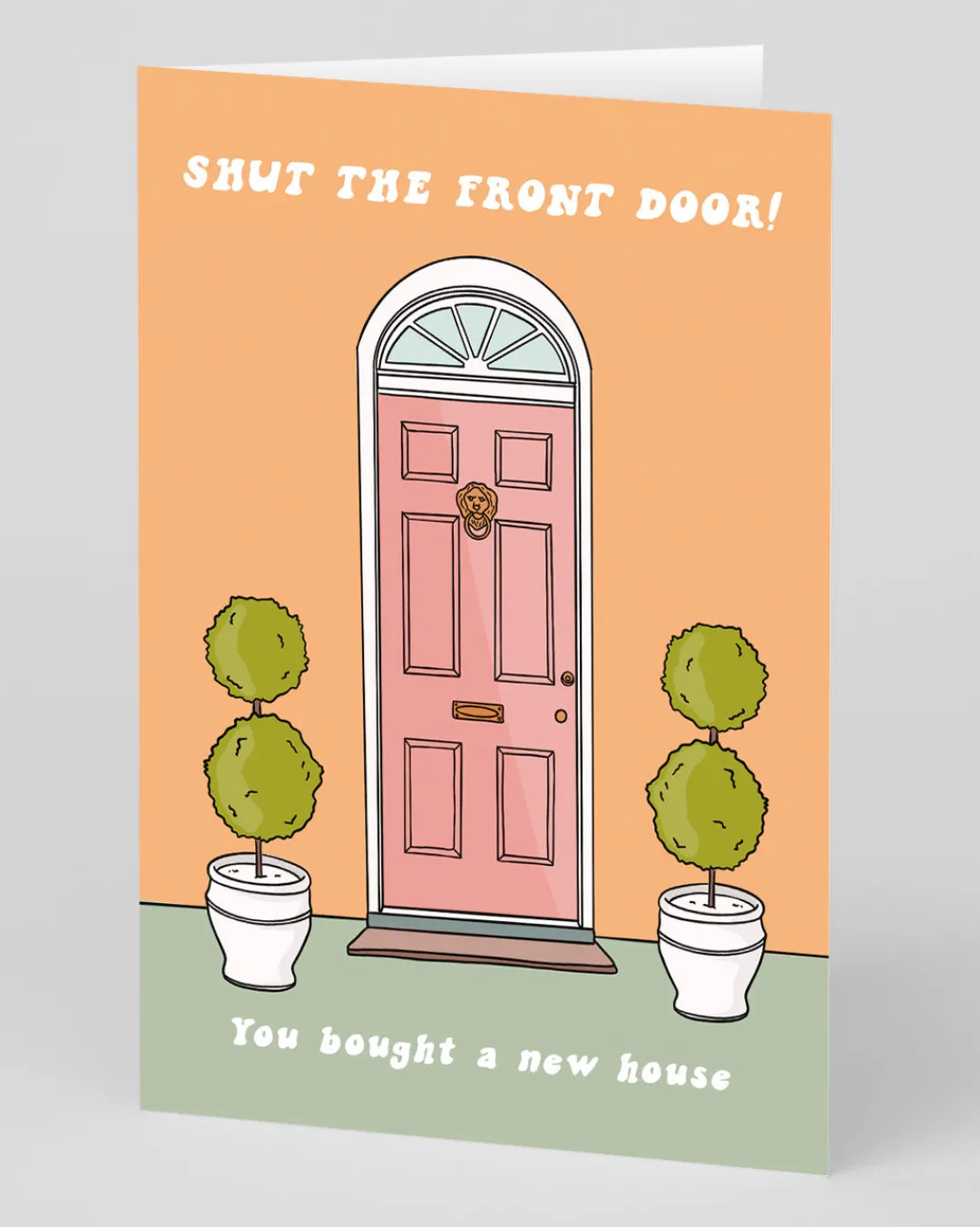 Party Mountain Paper Co. Congratulations|New Home*Shut The Front Door New Home Card | Ohh Deer