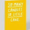 Ohh Deer Birthday|Birthday Cards*So Many Candles So Little Cake Birthday Card |