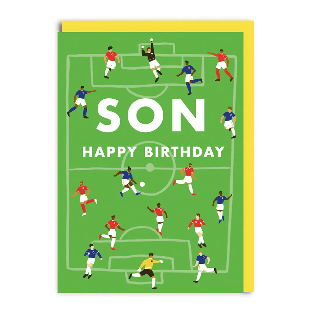 Ohh Deer Birthday Cards*Son Football Birthday Card |