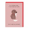 Ken The Cat Birthday Cards*Steal Your Sock Birthday Card - Dog Lovers | Ohh Deer