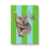 Kaleido Notebooks Under £10|Stationery Gifts*Striped Koala A6 Perfect Bound Notebook
