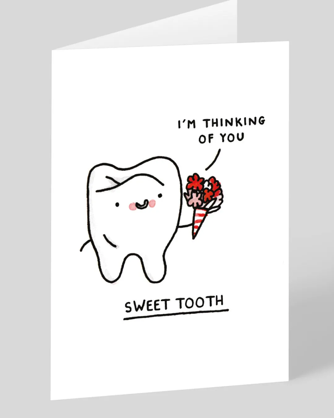 Gemma Correll Thinking Of You*Sweet Tooth Thinking Of You Card | Ohh Deer