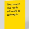Twin Pines Congratulations*The Roads Will Never Be Safe Again Congratulations Card | Ohh Deer
