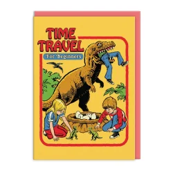 Steven Rhodes Birthday Cards*Time Travel Greeting Card | Ohh Deer