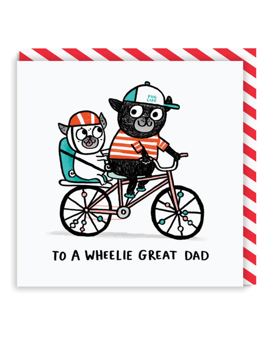 Gemma Correll Father's Day Cards*To A Wheelie Great Dad Father's Day Card | Ohh Deer