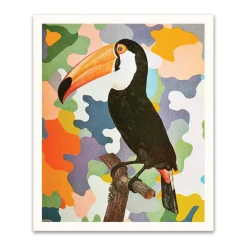 Ohh Deer Prints*Toucan Riso Print (12x10)