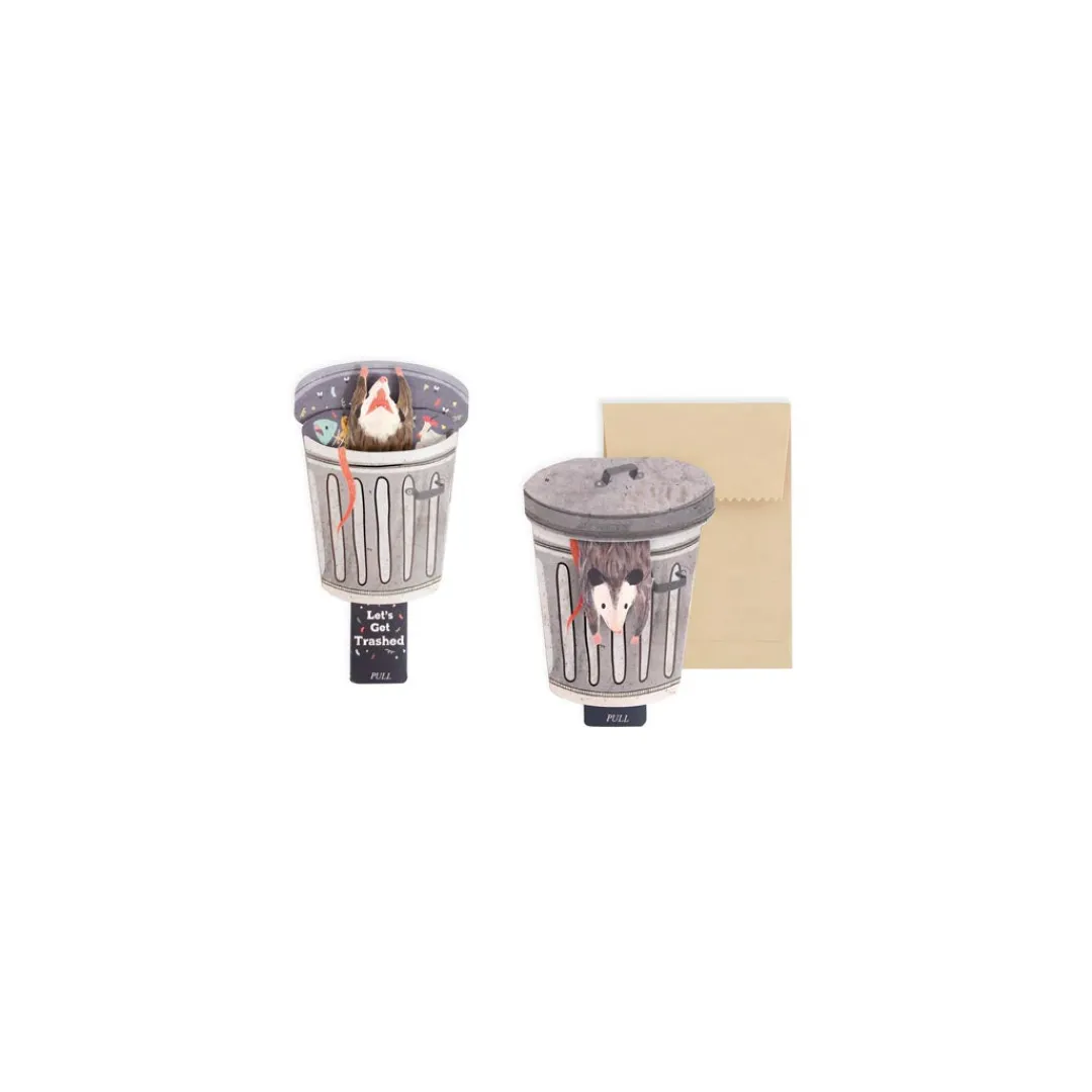 UWP Luxe Pop Up & 3d Cards|Birthday Cards*Trash 3D Pop Up Greeting Card | Ohh Deer