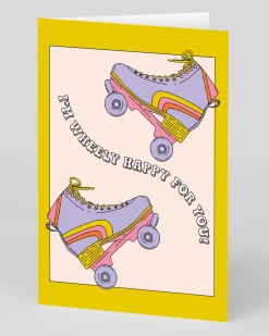 Party Mountain Paper Co. Congratulations|New Arrival*Wheely Happy For You Greeting Card | Ohh Deer