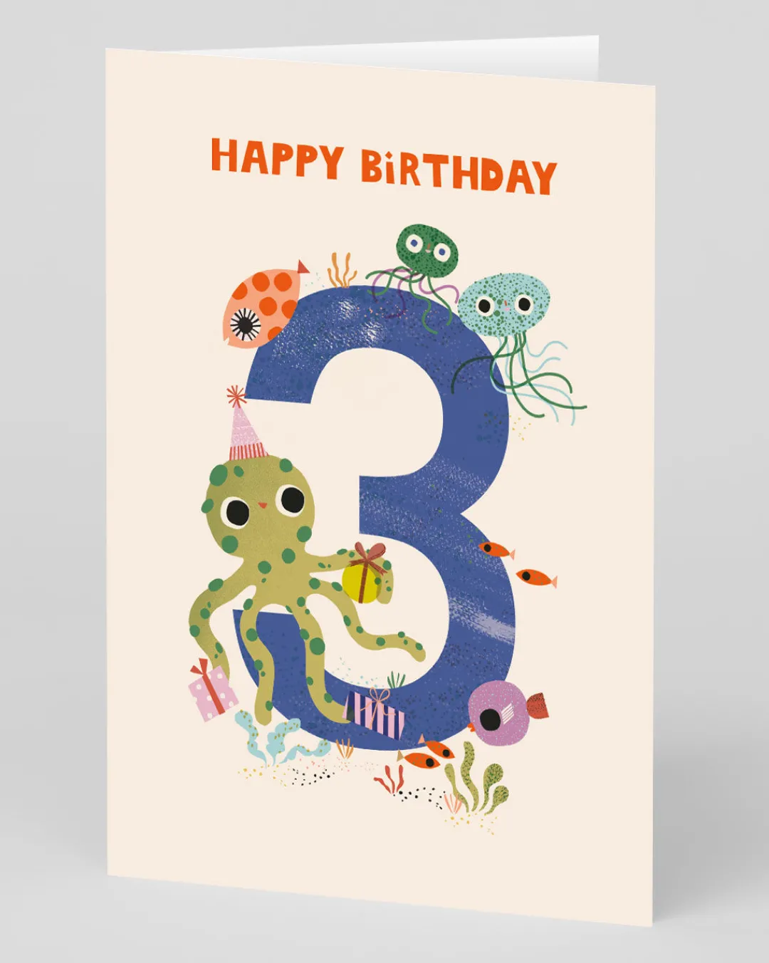 Raspberry Blossom Birthday|Birthday Cards*Wonderful Under The Sea 3rd Birthday Card | Ohh Deer