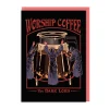 Steven Rhodes Birthday Cards*Worship Coffee Greeting Card | Ohh Deer