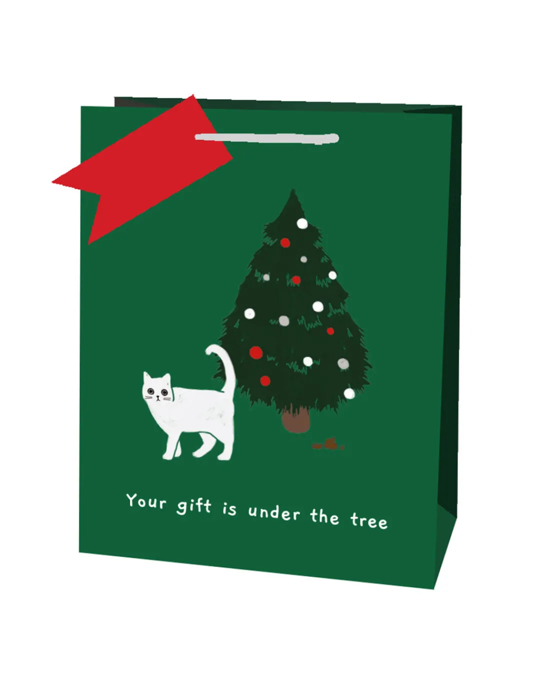 Ohh Deer Gift Bags*Your Gift Is Under The Tree Christmas Gift Bag |