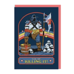 Steven Rhodes Good Luck|Congratulations*You're Killing It Greeting Card | Ohh Deer